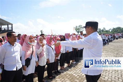 Infopublik Pj Bupati Basiran Gelar Apel Akbar Non Asn Lingkup Pemkab