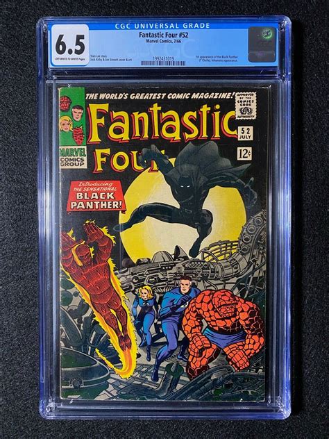 Comicsvalue Fantastic Four 52 CGC 6 5 1966 1st App Of The