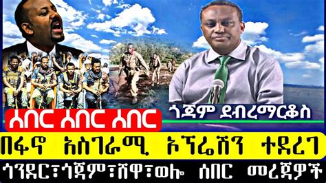 ሰበር ዜና አስደሳች መረጃዎች Ethiopian Daily Newsanchor Mereja Youtube