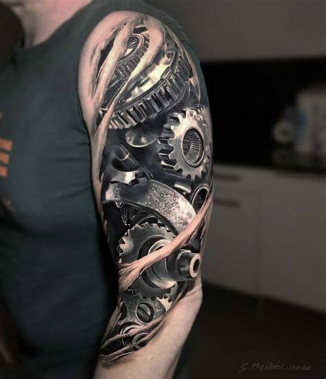 Update More Than 77 Realistic Biomechanical Tattoos Super Hot In