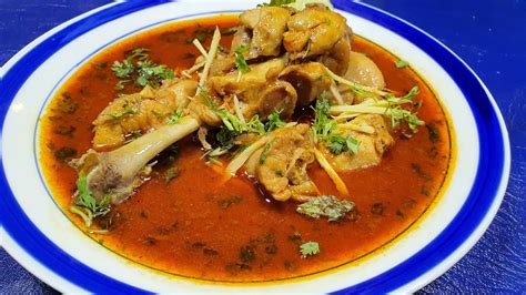 Chicken Nihari Zabardast Murgh Nihari Recipe By Saba Youtube