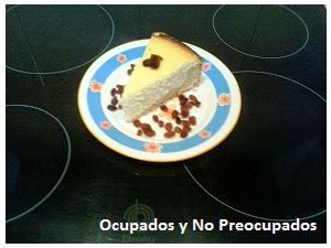 Ocupados y No Preocupados Tarta de requesón