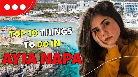 Top 10 Things To Do In Ayia Napa 2023 YouTube