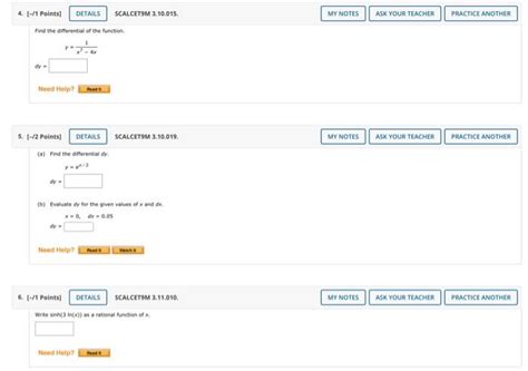 Solved Points Details Scalcet M My Notes Chegg