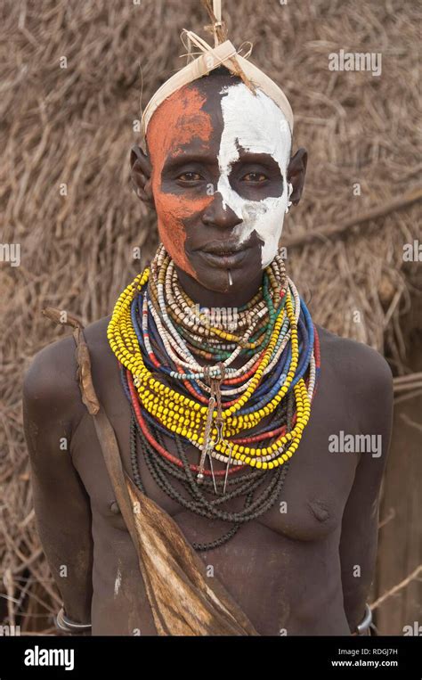 African Lip Piercing
