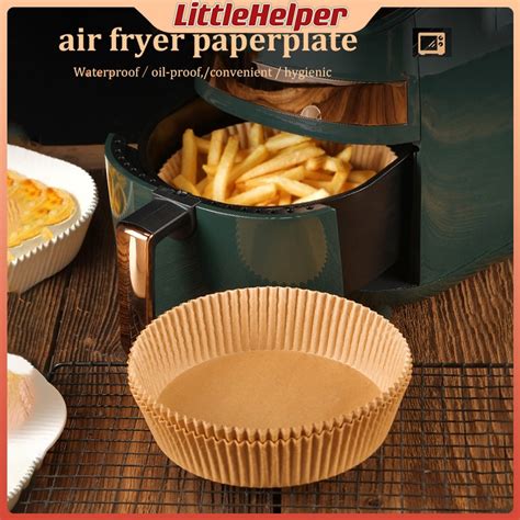 100pcs Air Fryer Parchment Paper Liner Air Fryer Sheet Oil Proof