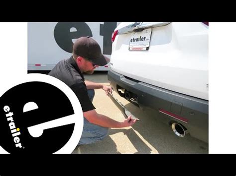 Etrailer Class Iii Trailer Hitch Installation Chevrolet Traverse