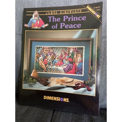 Cross Stitch Leaflet The Prince Of Peace The Last Supper From