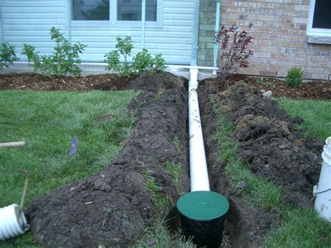 Underground Drain Systems - Superior Seamless Rain Gutters Inc