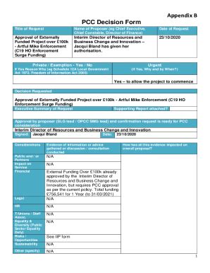 Fillable Online Southyorkshire Pcc Gov Resource Allocation Processes In