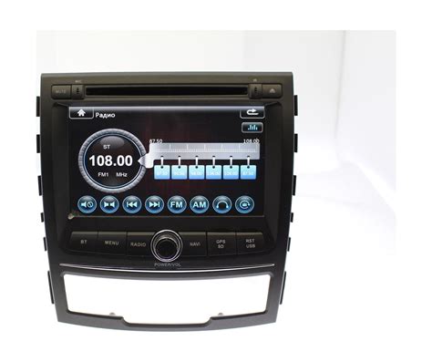 Штатная магнитола SSangYong New Actyon, Corando Ksize DV-ZNSYAC уценка ...