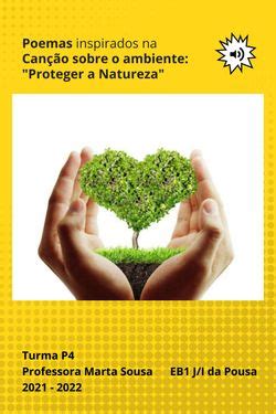 Book Creator Poemas Proteger A Natureza