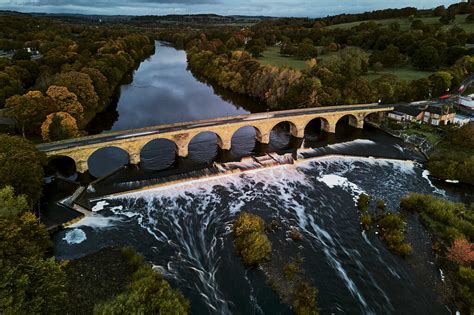 Hexham bridge - Photos by Drone - Grey Arrows Drone Club UK