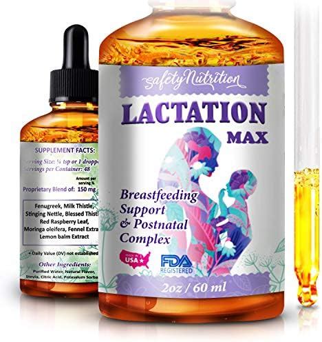 Lactation Supplement Fenugreek Blessed Thistle Moringa Fennel