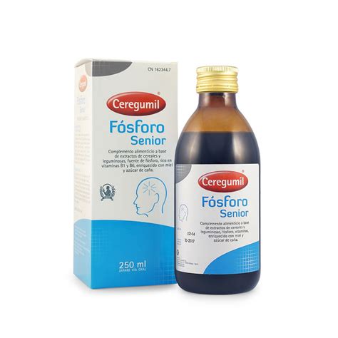 Comprar Ceregumil Fósforo Senior Jarabe 250 Ml Al Mejor Precio