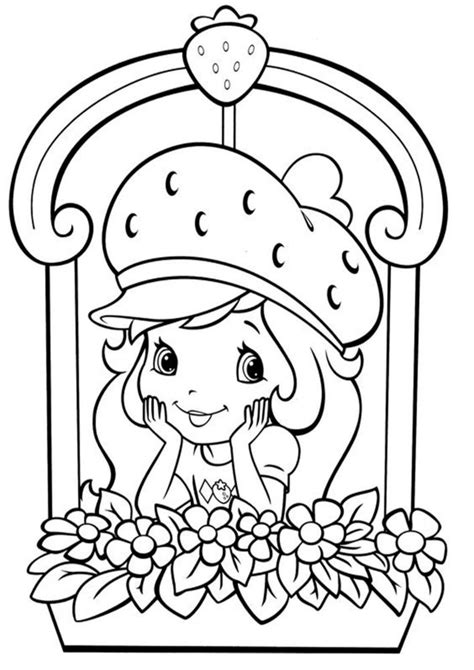 Free And Easy To Print Strawberry Shortcake Coloring Pages Tulamama