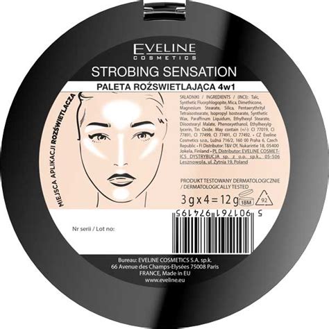 Contour Strobing Sensation In Eveline Cosmetics