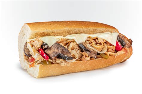 Portabella Chicken Cheese Steak Fresh Grilled Hot Subs Jersey