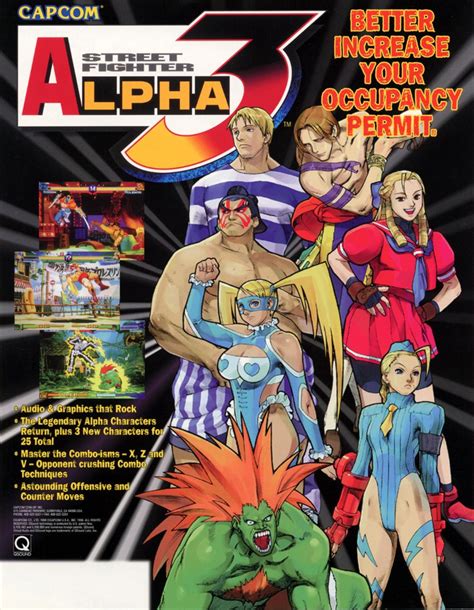 Street Fighter Alpha Street Fighter Zero Para Arcade