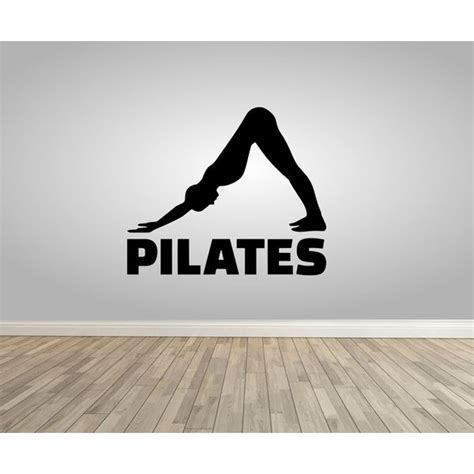 Adesivo Parede Pilates Kradesivos