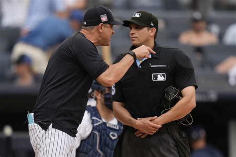 Boones Season Of Ejections Continues In Yankees Rays Clash