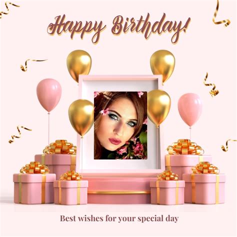 Happy Birthday Greeting Instagram Post Template Postermywall