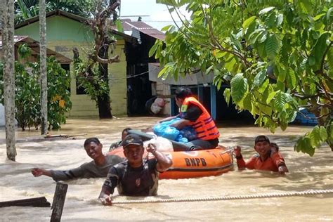 Sebanyak Jiwa Terdampak Banjir Di Langsa Antara News Aceh