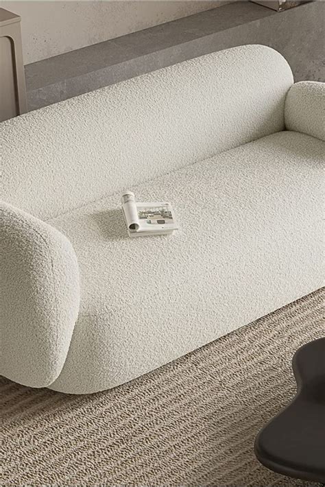 Acanva Modern Minimalist Sofa For Living Room Lounge Home Office