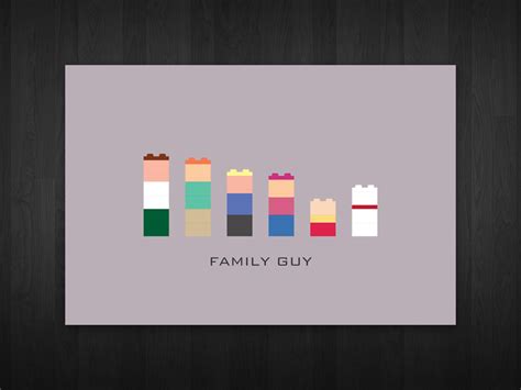 Lego Family Guy by Thorsten Beeck on Dribbble