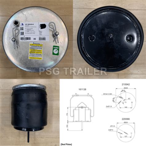 Scania Bus Air Spring 330 305K 1440305 1726241 PSG Trailer