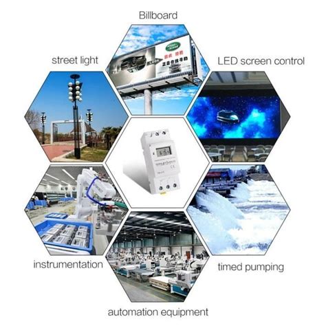 Minuterie V Hebdomadaire Jours Interrupteur Programmable Num Rique