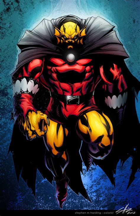 The Demon Etrigan By Jpm By Station On Deviantart Dc Comics Artwork