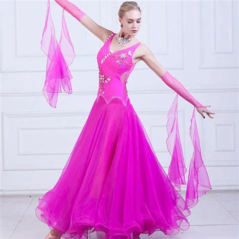 custom ballroom dress woman ballroom dance dresses ballroom waltz ...