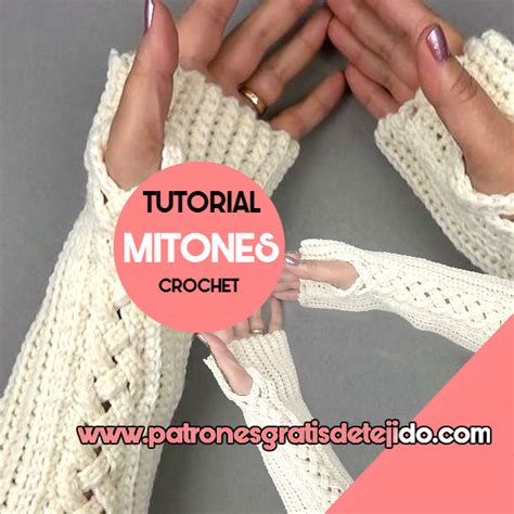 Mitones O Guantes Sin Dedos A Crochet Tutorial