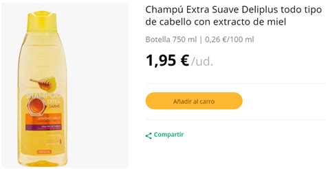 Champú extra suave deliplus El diario de una peluquera