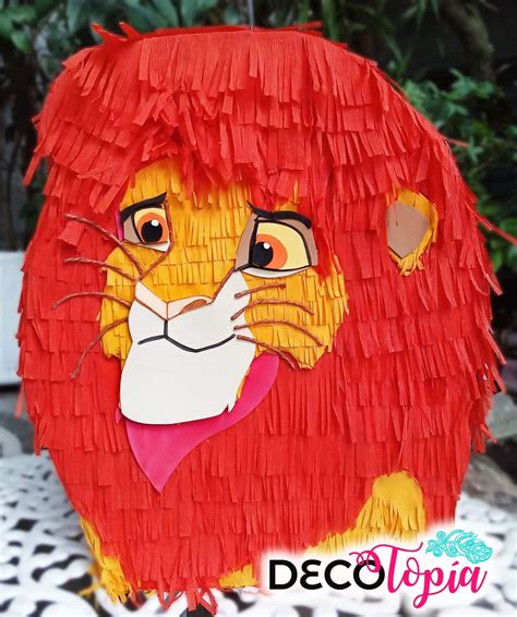 Piñata Simba Rey Leon Artofit