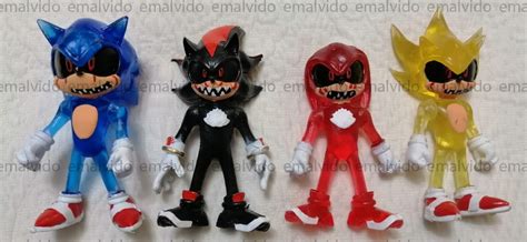 Mavin | SONIC THE HEDGEHOG 4 Figures Creepypasta Sonic.Exe Mexican ...