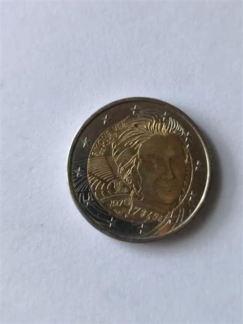 Euros Comm Morative Pi Ce Rare De Euros Simone Veil