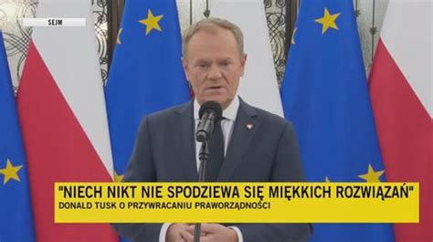 Donald Tusk Pytany Czy Chce Zast Pi Szefow Ke Nie Wybieram Si