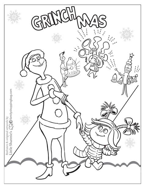 Free Printable Christmas Grinch Coloring Pages Free Printable Templates