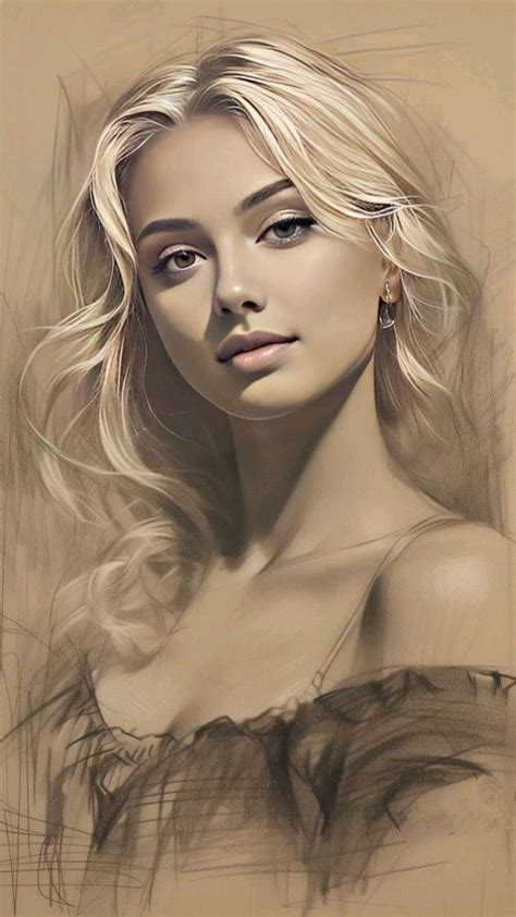 Pin By Talina On In Portrait Drawing Portrait