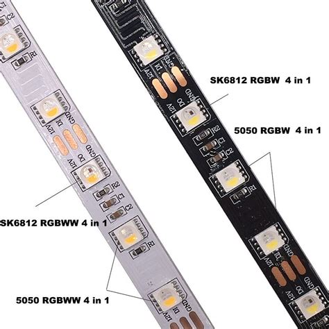 Sk Rgbw Rgbww Led Strip In One Ic Drive Leds Leds Led Light