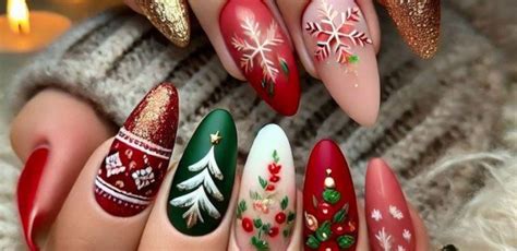 Ideias De Unhas Decoradas Para Arrasar No Natal