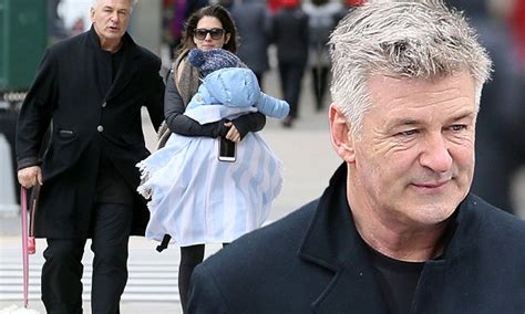 Alec Baldwin Steps Out With Wife Hilaria After Twitter Feud With Donald