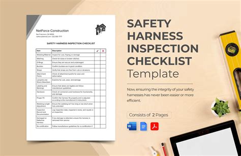 Editable Safety Checklist Templates In Microsoft Word To Download