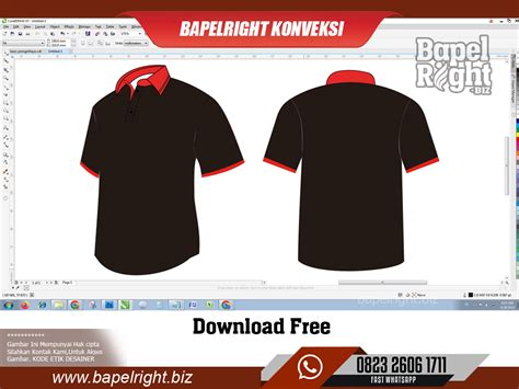 Mockup Kaos Hitam Polos Hd Free Download Cdrphotoshop