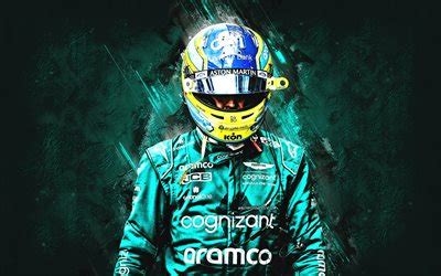 Descargar Fernando Alonso Aston Martin Aramco Mercedes Piloto De