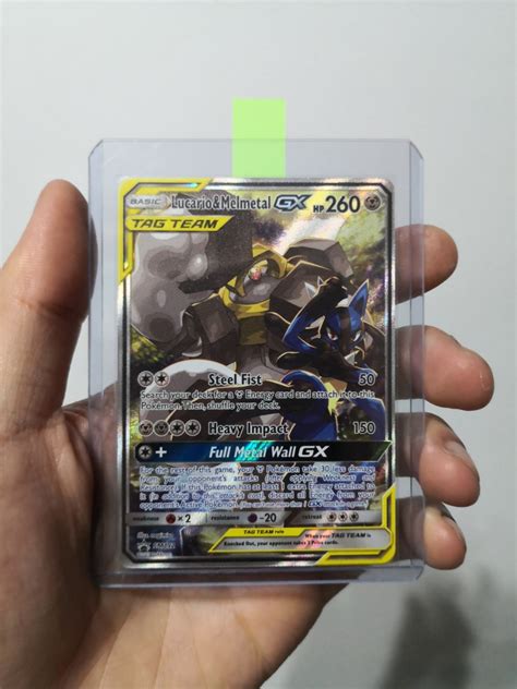 Lucario Melmetal Gx Tag Team Alternate Art Promo Free Normal Mail