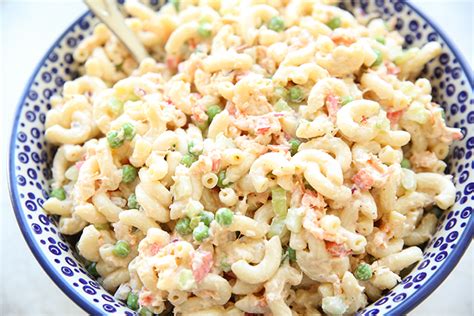 Easy Macaroni Salad With Shrimp Recipe