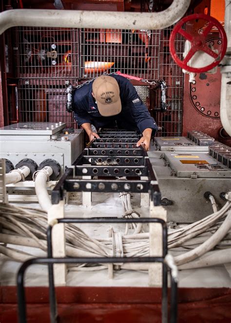 DVIDS Images USS Dewey Daily Maintenance Operations Image 1 Of 8